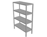 四层花格货架 四层花格货架