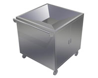 不锈钢残食车 不锈钢残食车