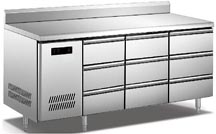 九抽屉平冷柜 九抽屉平冷柜